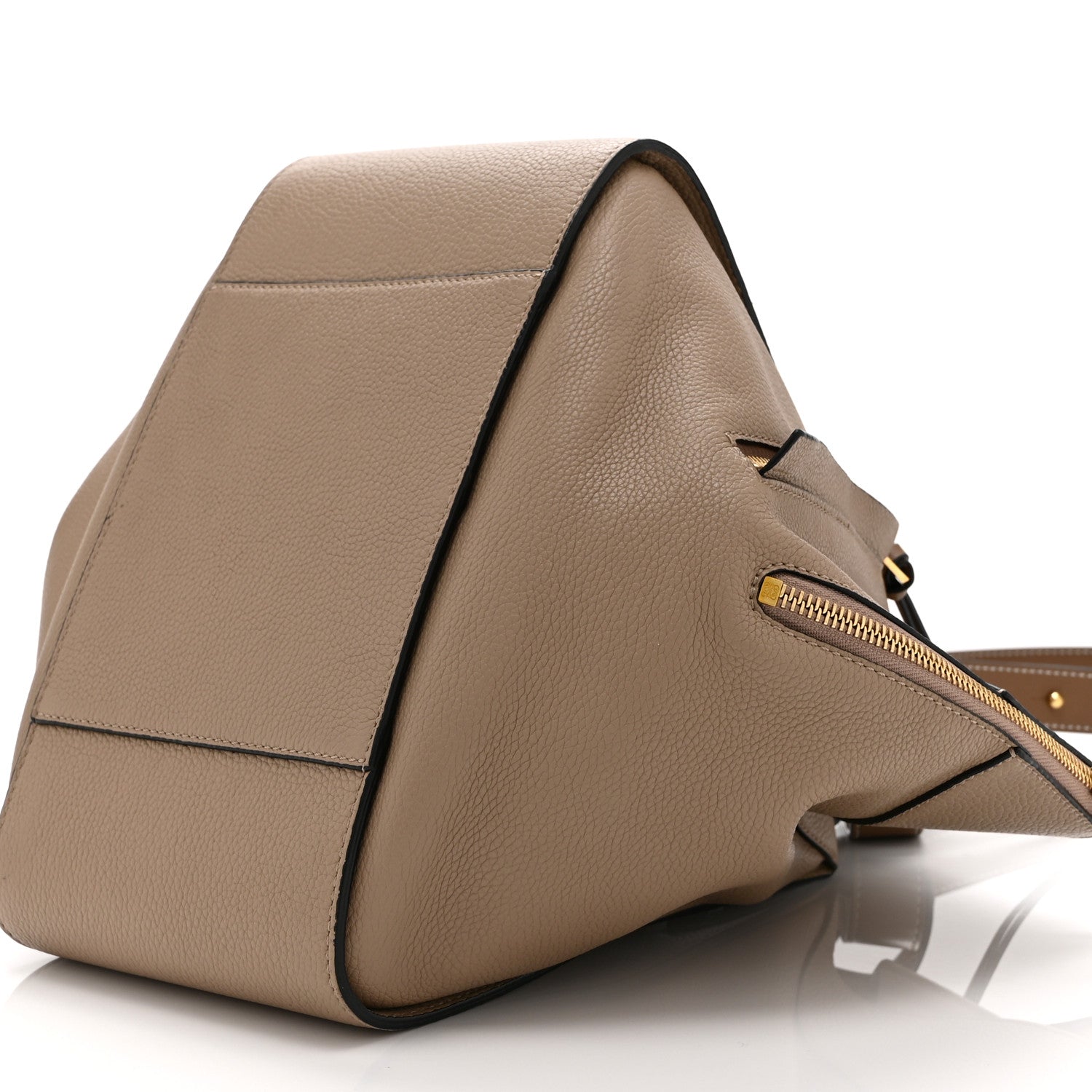 Loewe Grained Calfskin Small Hammock Shoulder Bag Sand 10 of 10