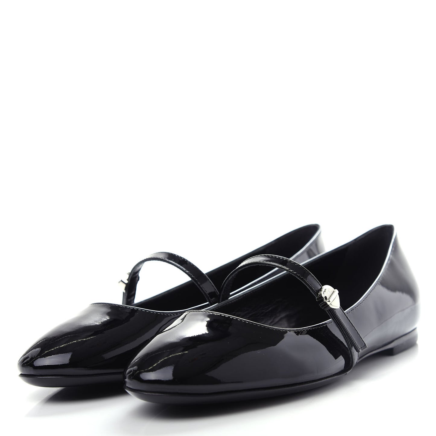 Patent Uniformes Ballet Flats 35 Black