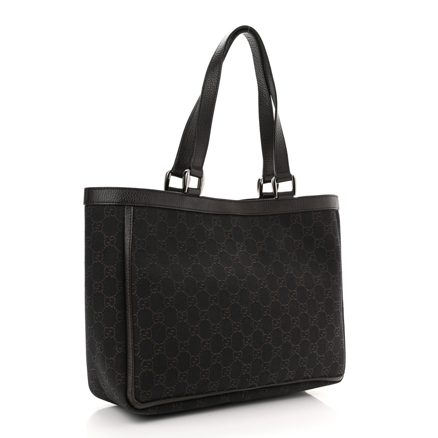 Monogram Abbey D Ring Tote Black