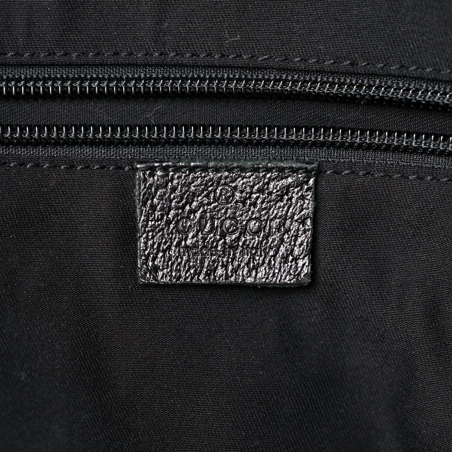 GG Monogram Web Large Collapsible Carry On Duffle Bag Black