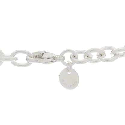 Tiffany Sterling Silver Return To Tiffany Heart Tag Lariat Necklace 5 of 5