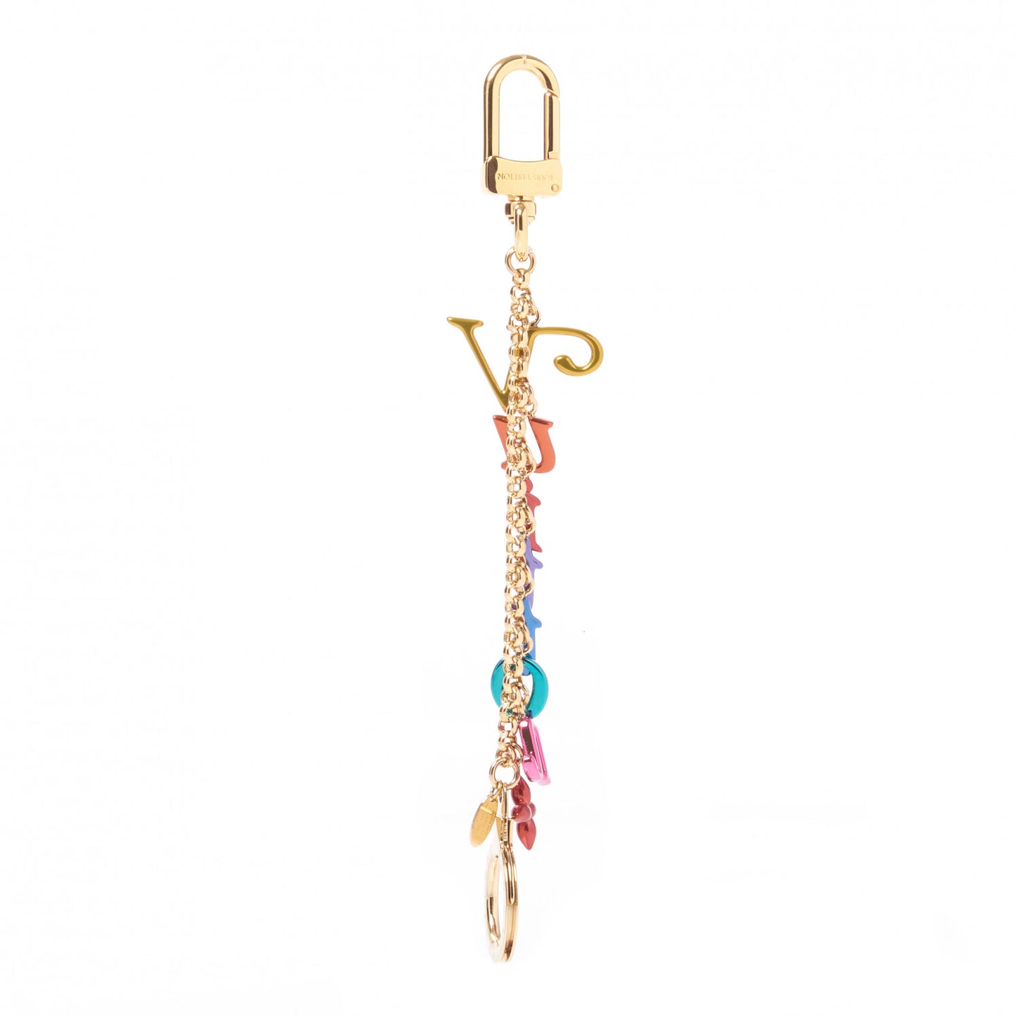 New Wave Key Chain Bag Charm Multicolor