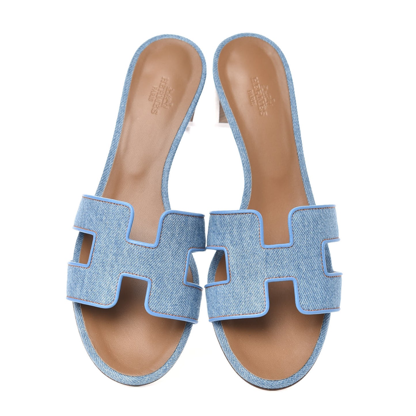 Denim Oasis Sandals 39 Bleu Clair
