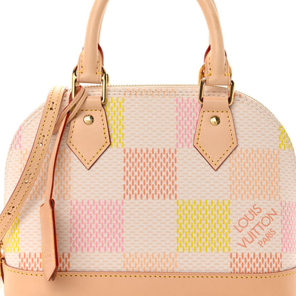 Louis Vuitton Damierlicious Alma BB Rose Peach 7 of 9