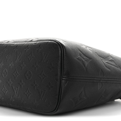 Louis Vuitton Empreinte Monogram Giant Neverfull MM Black 10 of 10