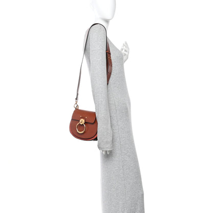 Chloe Calfskin Small Tess Bag Sepia Brown 2 of 9