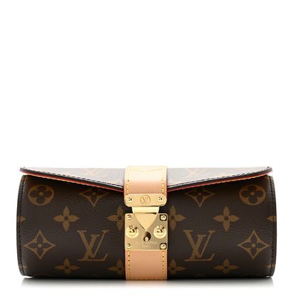 Louis Vuitton Monogram 3 Watch Travel Case 1 of 8