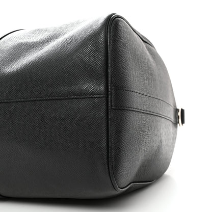 Louis Vuitton Taiga Keepall Bandouliere 45 Black 9 of 12