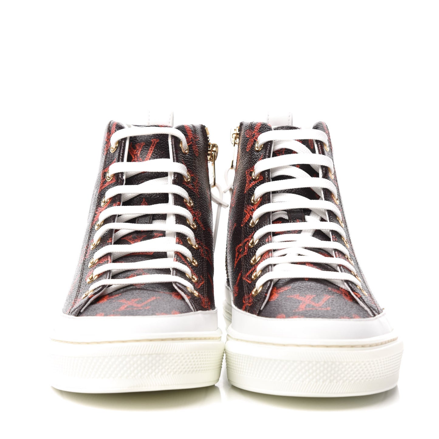 Catogram Stellar Sneaker Boots 38 Marron