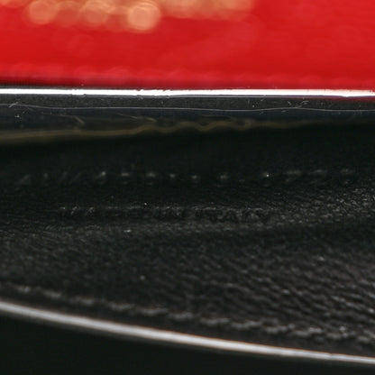 Saint Laurent Grain De Poudre Textured Mixed Matelasse Triquilt Medium Monogram Satchel Oxblood 7 of 12