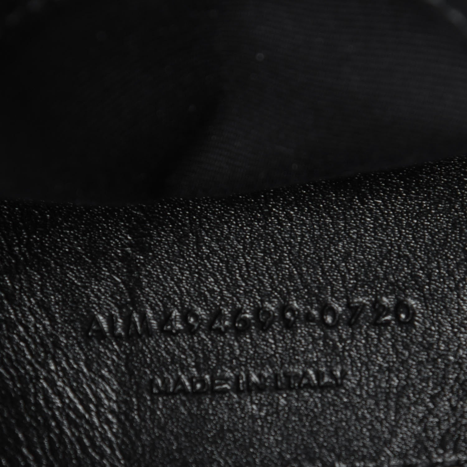 Saint Laurent Calfskin Y Quilted Monogram Small Loulou Chain Satchel Black 8 of 11
