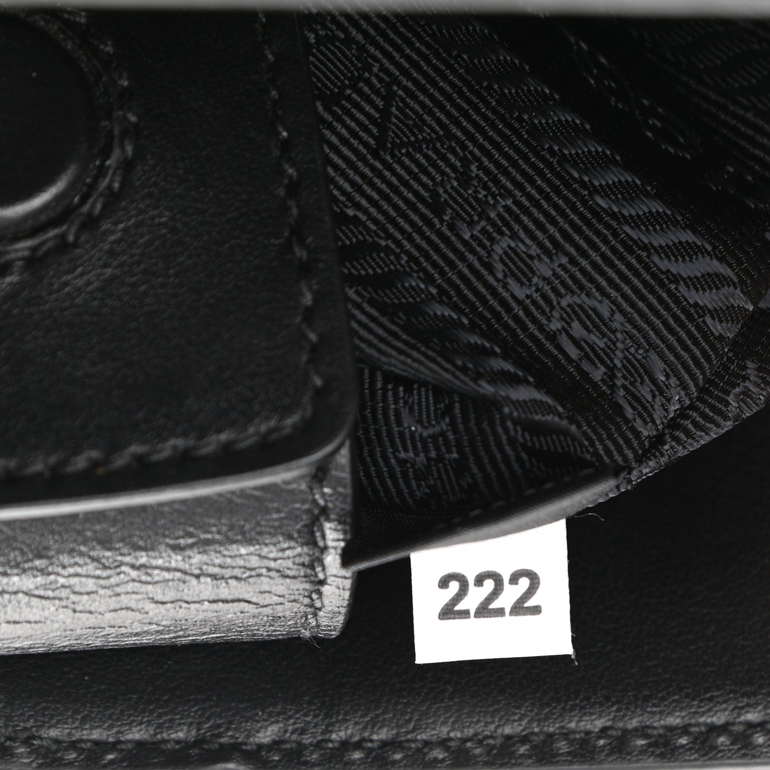 Prada Saffiano Soft Calfskin Small Zippered Tote Black 8 of 11