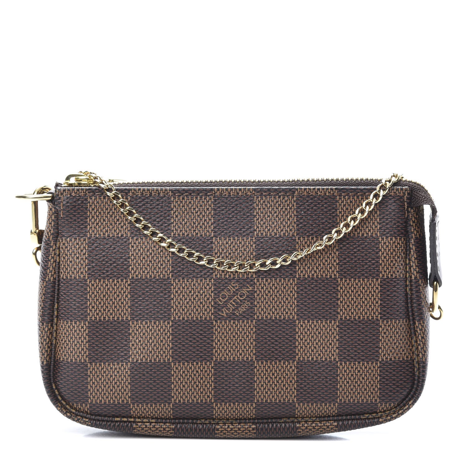 Louis Vuitton Damier Ebene Mini Pochette Accessories 1 of 7