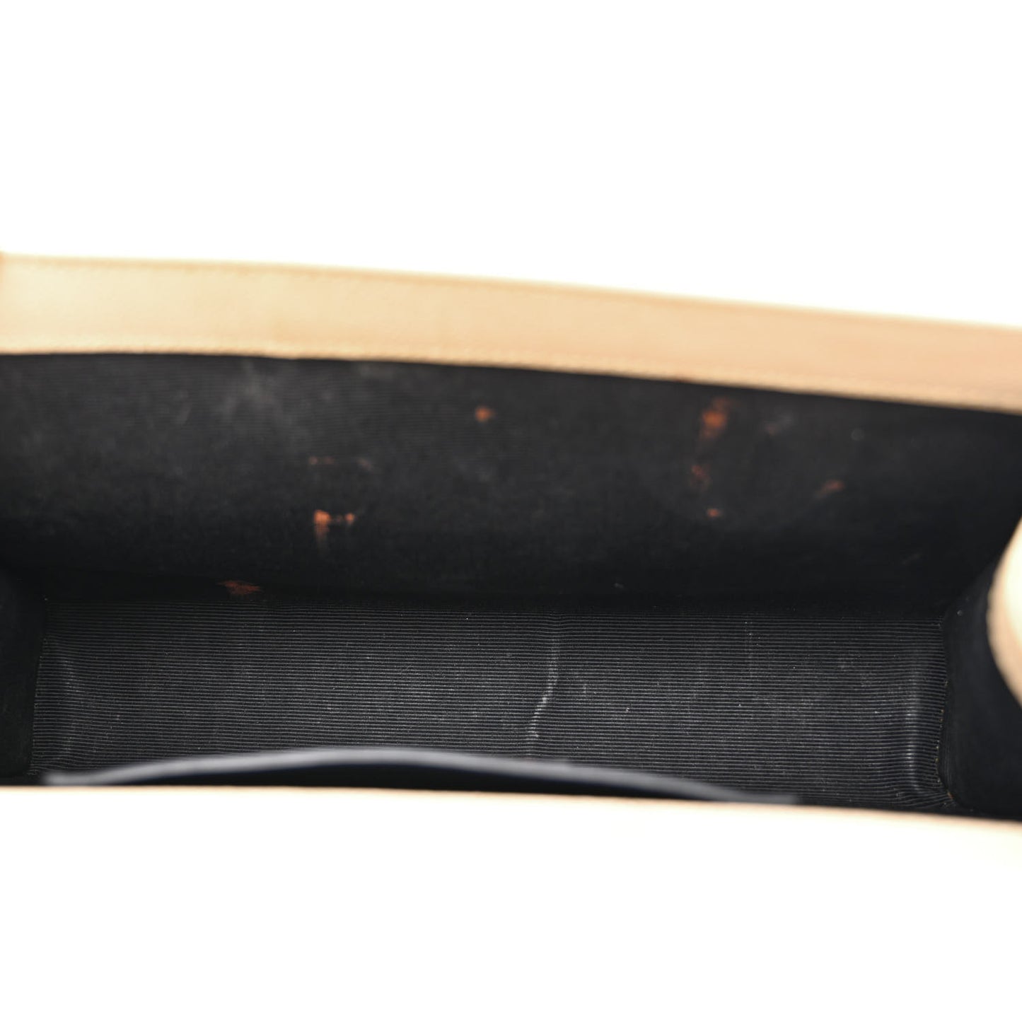 Grain De Poudre Medium Classic Monogram Kate Satchel Sable Beige