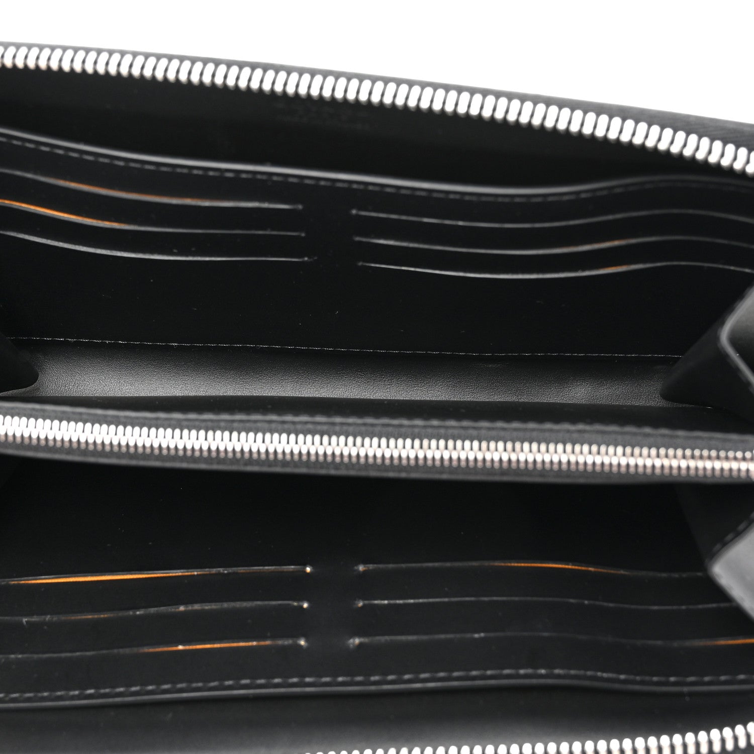 Goyard Goyardine Matignon Zip Around GM Wallet Black 5 of 6