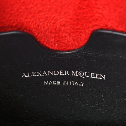 Alexander McQueen Grained Calfskin Studded Box Shoulder Bag 16 Black 6 of 8