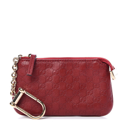 Gucci Microguccissima Key Case Hibiscus Red 1 of 7
