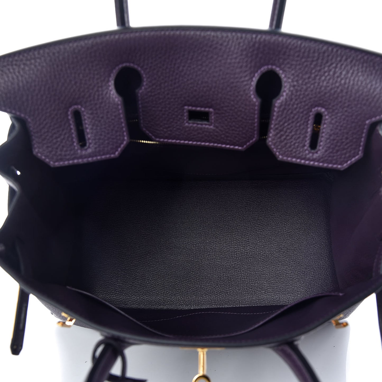 Taurillon Clemence Birkin 30 Raisin