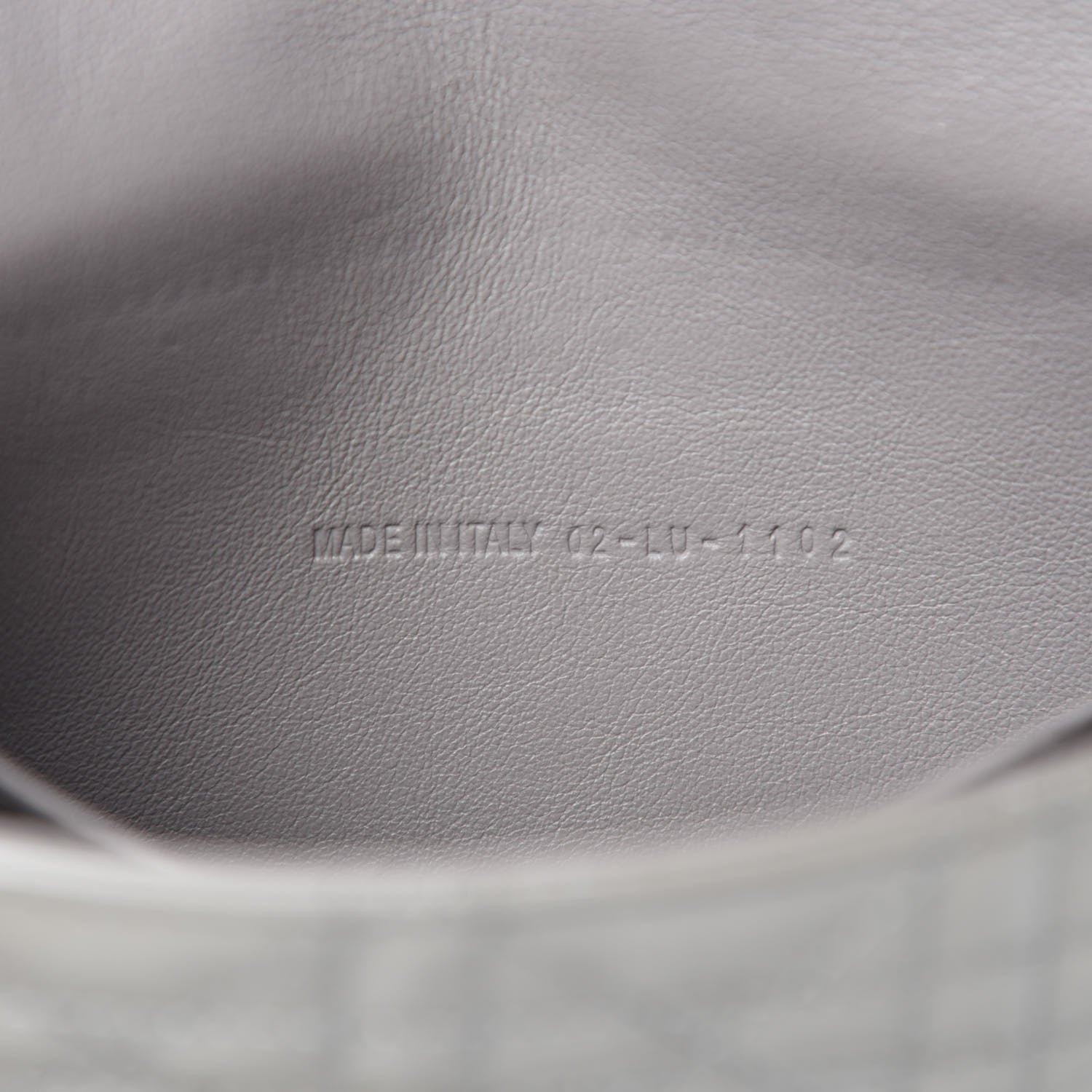 Christian Dior Patent Cannage New Lock Pouch Grey 9 of 10