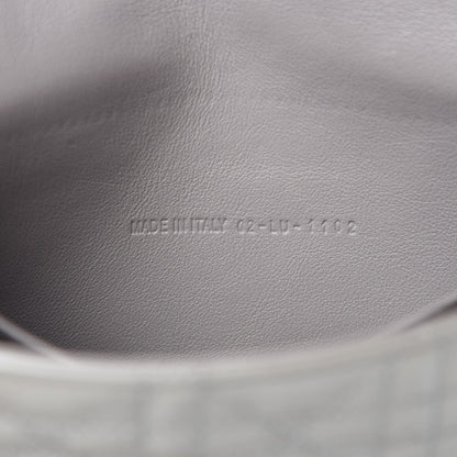 Christian Dior Patent Cannage New Lock Pouch Grey 9 of 10