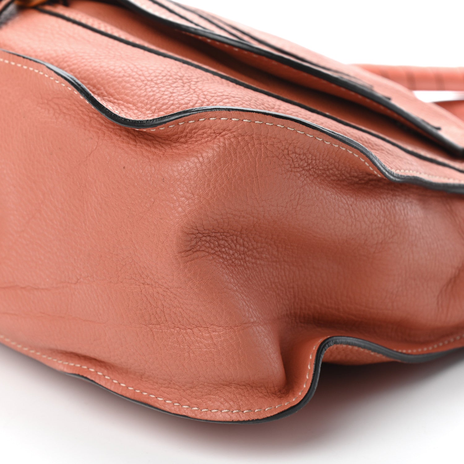 Chloe Calfskin Medium Marcie Satchel Clay 6 of 9