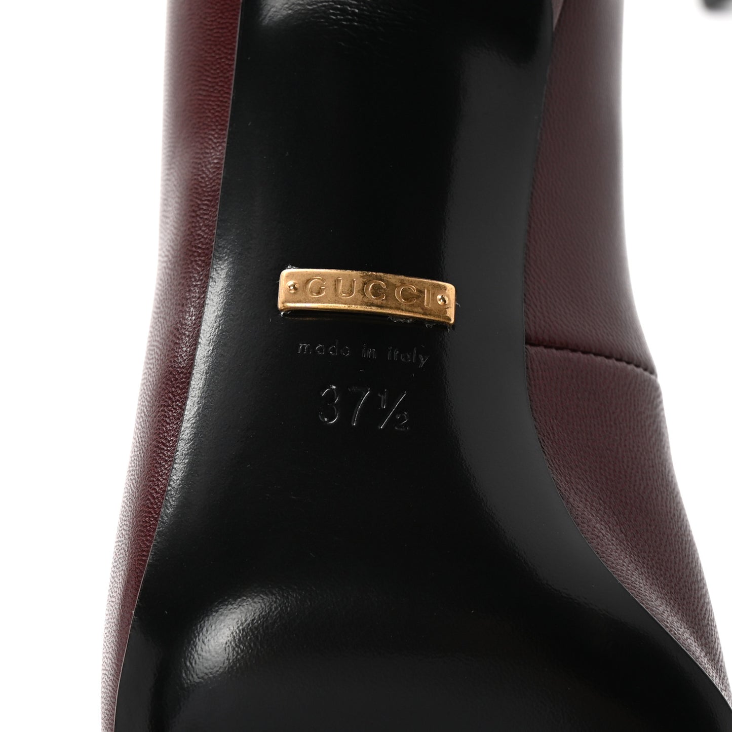 Malaga Kid Pumps 37.5 Vintage Bordeaux