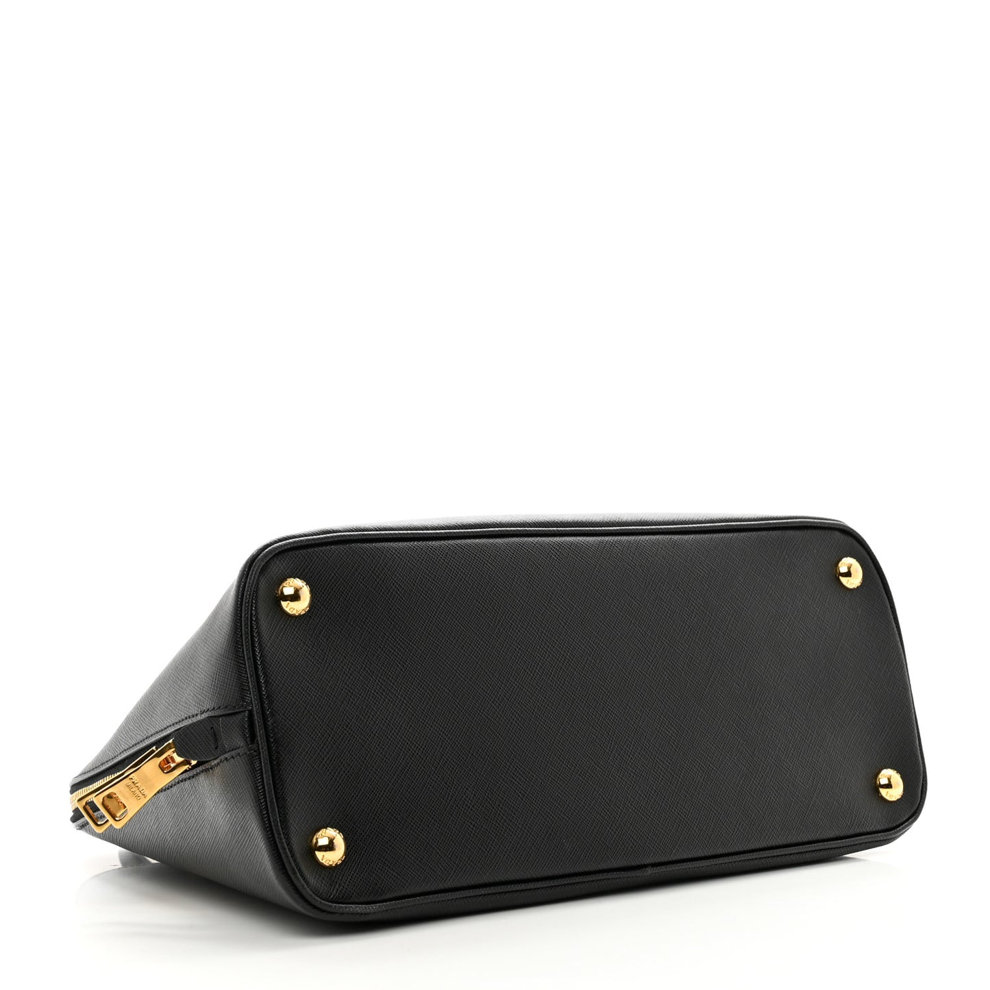 Saffiano Lux Medium Promenade Tote Black