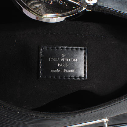 Louis Vuitton Epi Montaigne Clutch Black 5 of 7