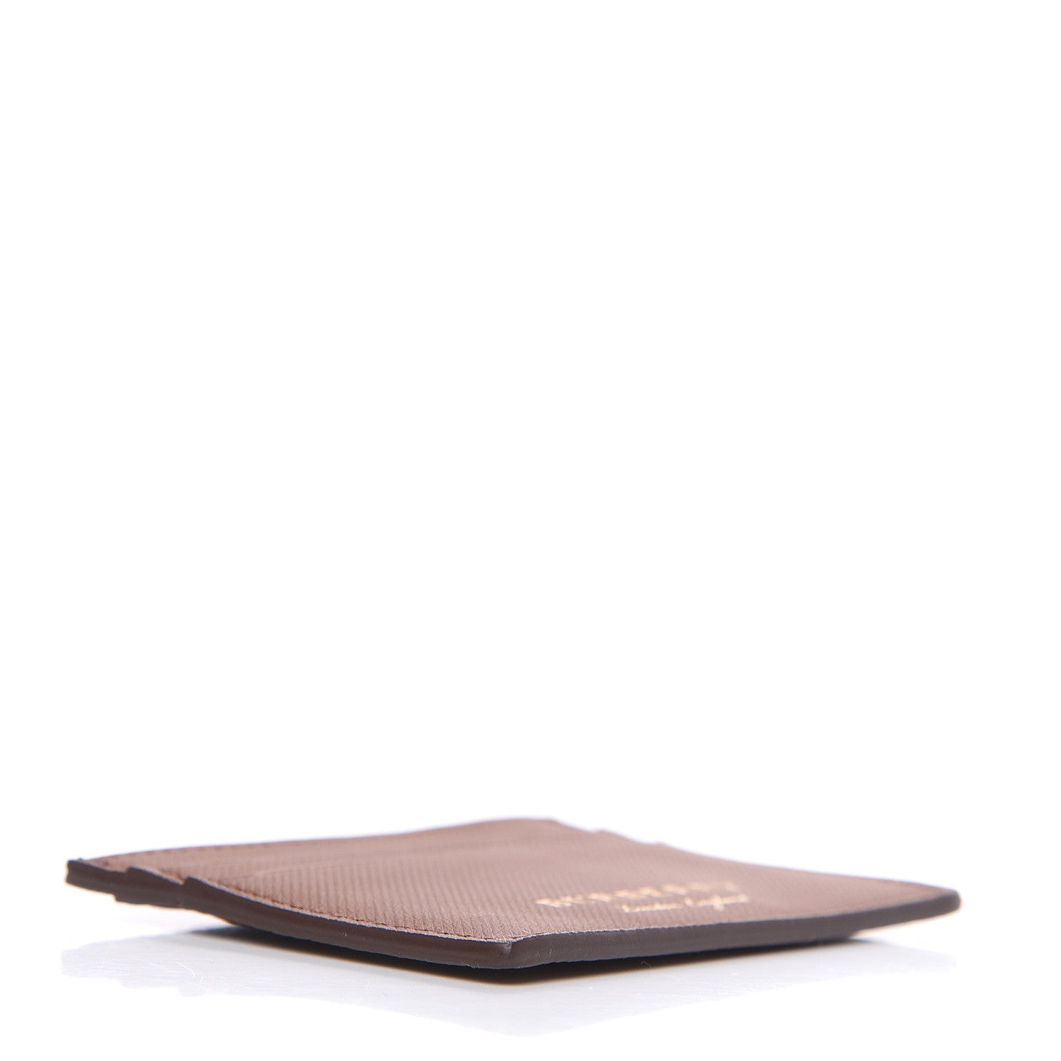 Burberry Trench Calfskin Sandon Card Case Tan 4 of 6