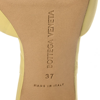 Bottega Veneta Nappa Quilted Rubber Lido Mule Sandals 37 Moon Beam 7 of 8