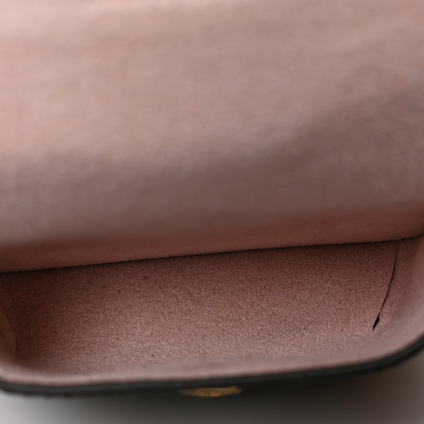 Monogram Bumper On Strap Shoulder Strap Creme Pink