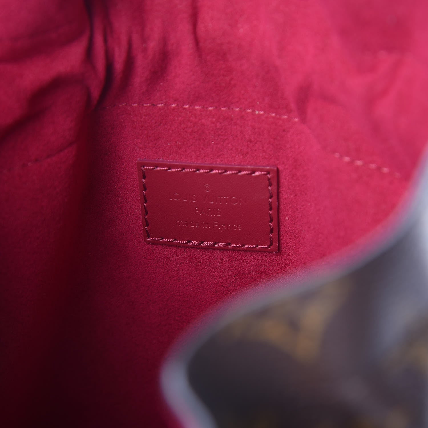 Louis Vuitton Monogram Pouch Noe Fuchsia 6 of 10