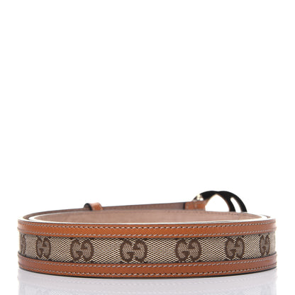 Gucci Monogram Interlocking G Belt 85 34 Light Brown 2 of 8
