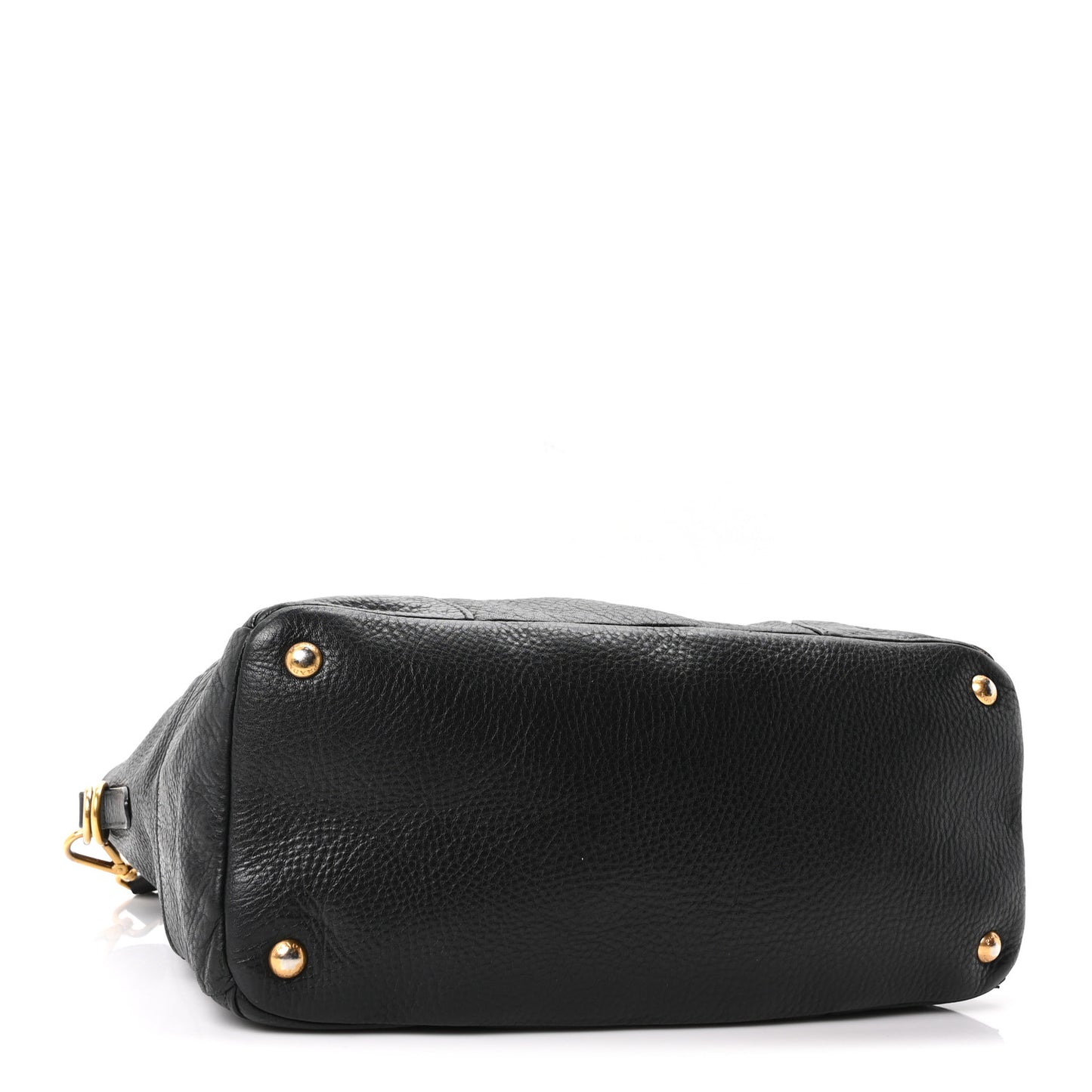 Vitello Daino Tote Black