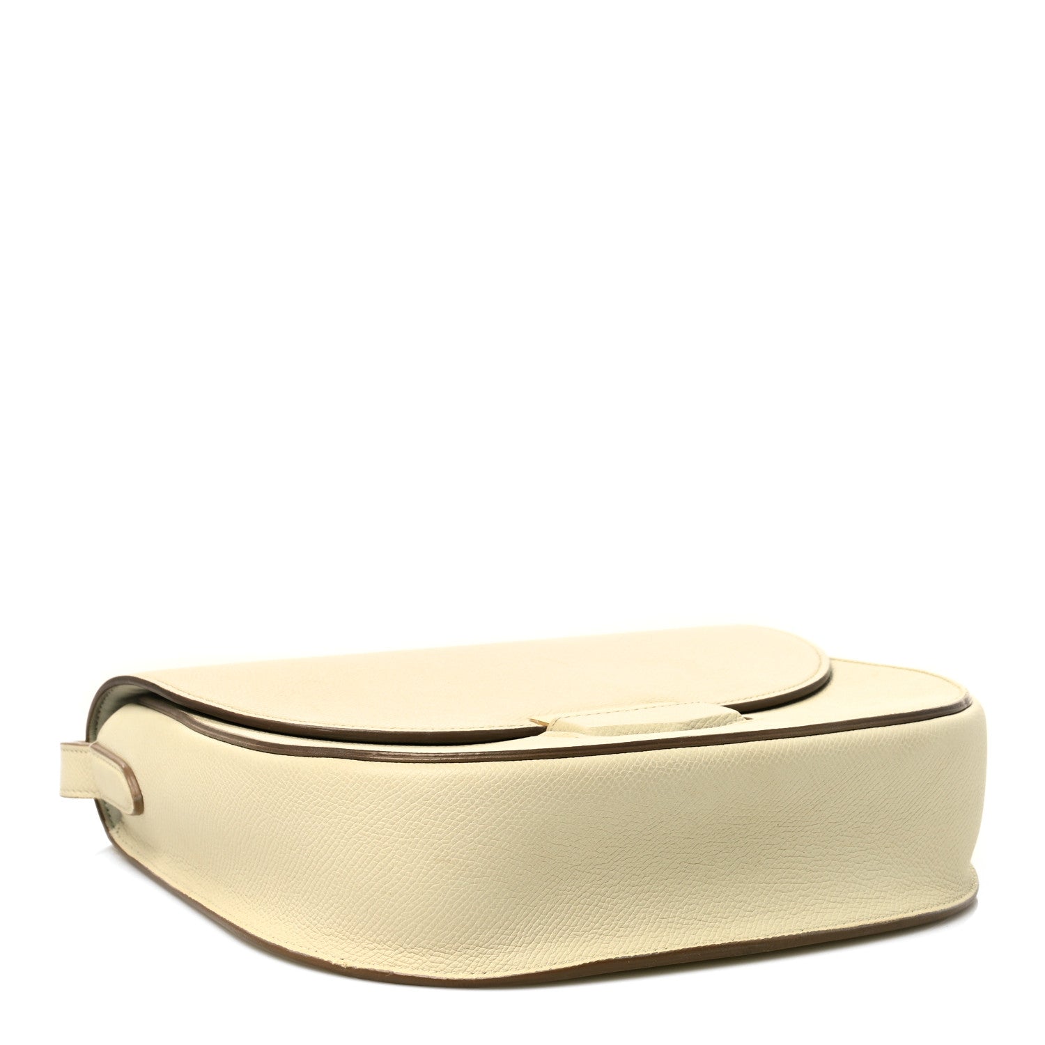 Celine Grained Calfskin Compact Trotteur White 4 of 11