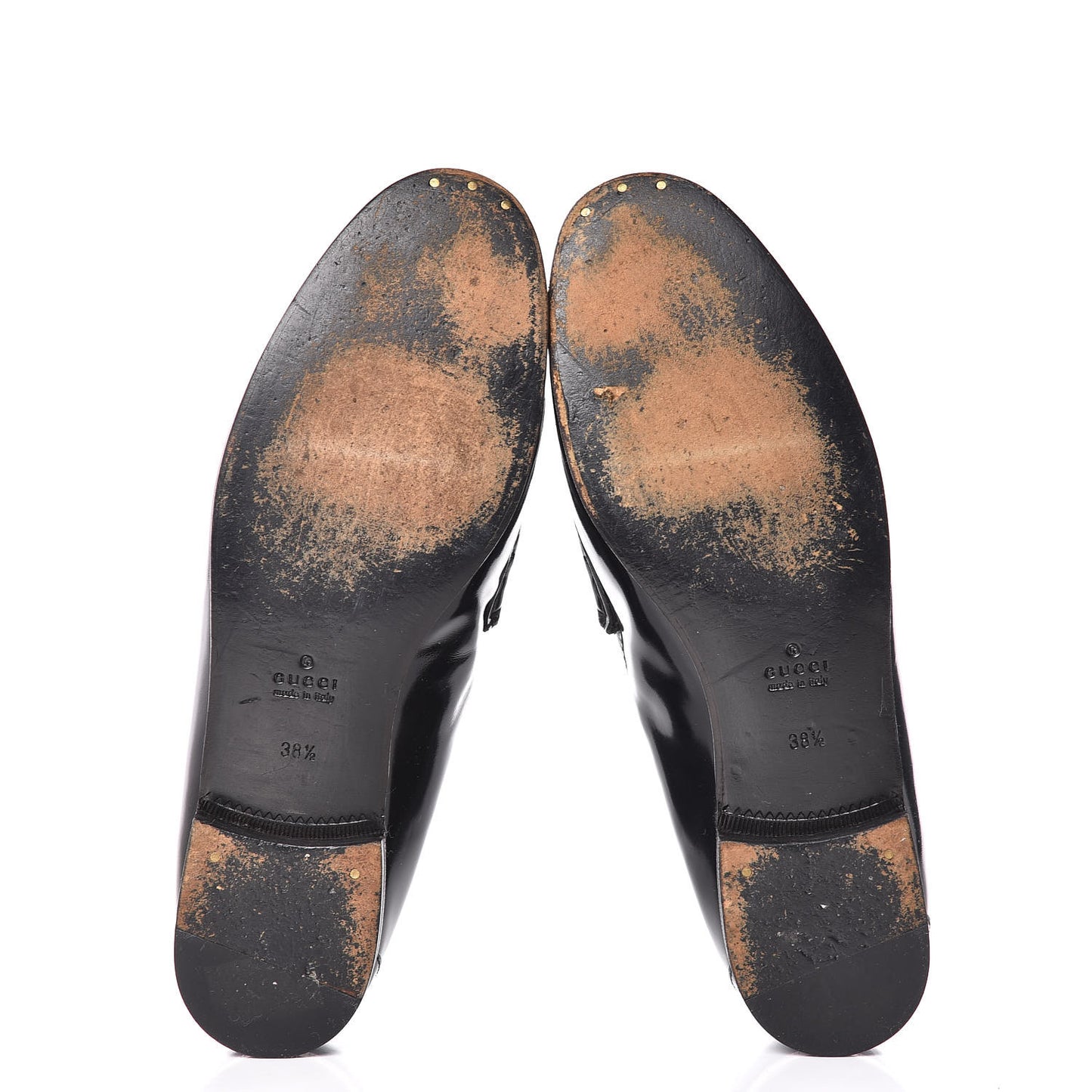 Regent Calfskin Womens 1953 Horsebit Loafers 38.5 Black