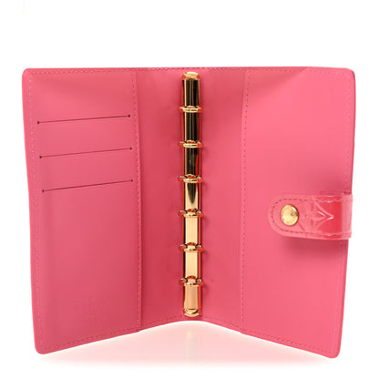 Louis Vuitton Vernis Small Ring Agenda Cover Framboise 5 of 6