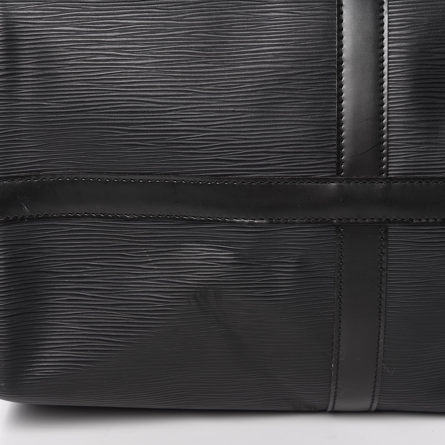 Louis Vuitton Epi Keepall 45 Black 7 of 12
