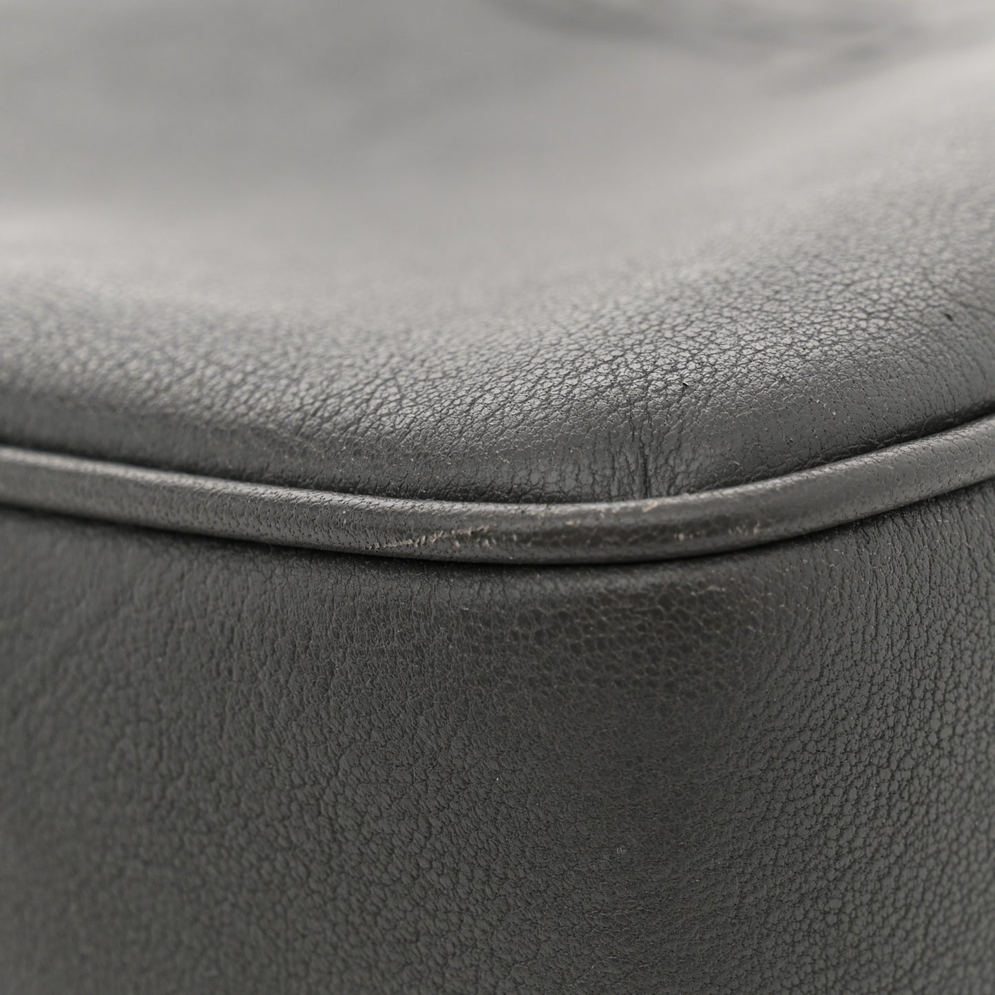 Lambskin Monogram Small Lou Camera Bag Asphalt