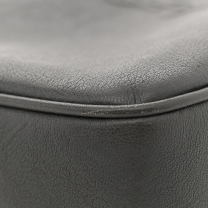 Saint Laurent Lambskin Monogram Small Lou Camera Bag Asphalt 11 of 12