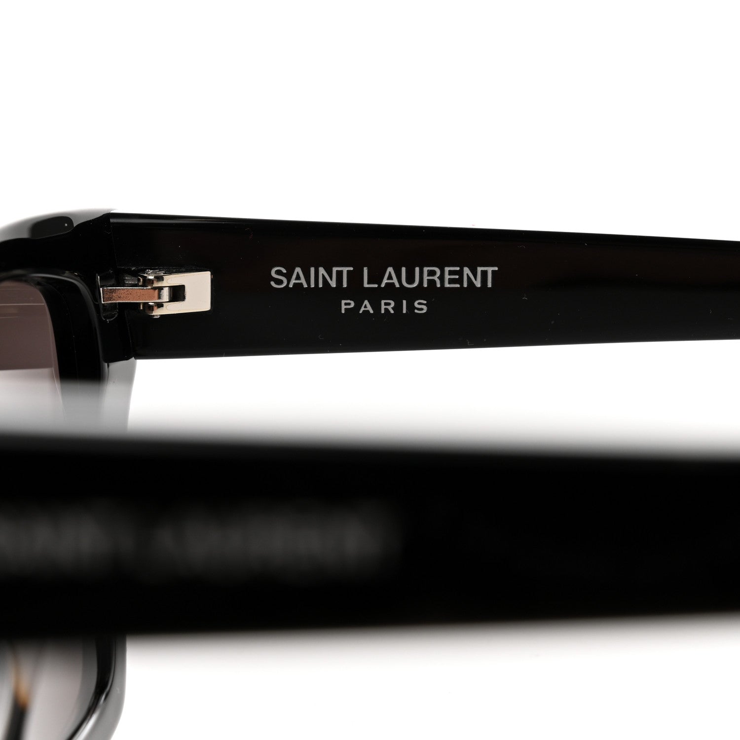 Saint Laurent Acetate Mica Cat Eye Sunglasses SL 276 Black 5 of 8