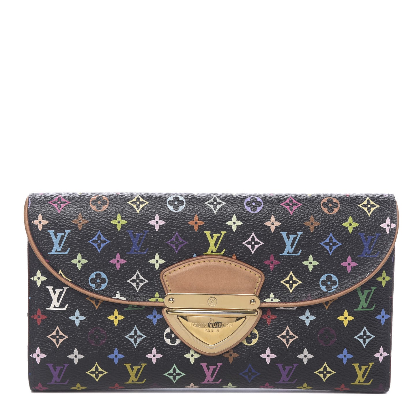 Monogram Multicolor Eugenie Wallet Black Grenade