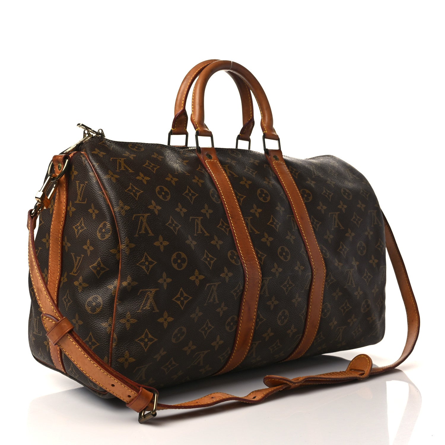 Louis Vuitton Monogram Keepall Bandouliere 45 3 of 13