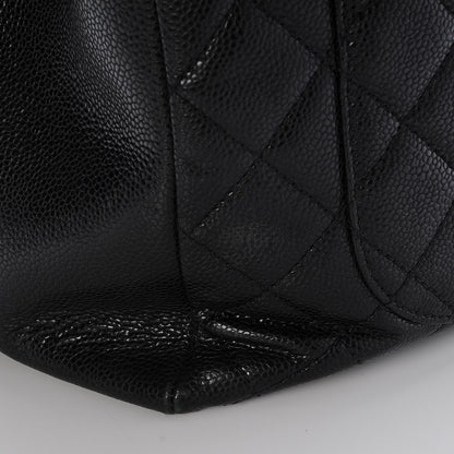 Chanel Caviar Quilted XL Grand Shopping Tote GST Black 10 of 12