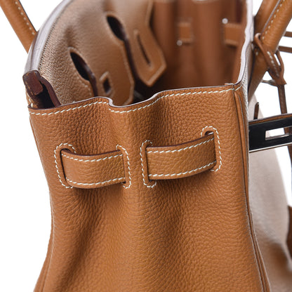 Hermes Togo Birkin 30 Gold 9 of 45