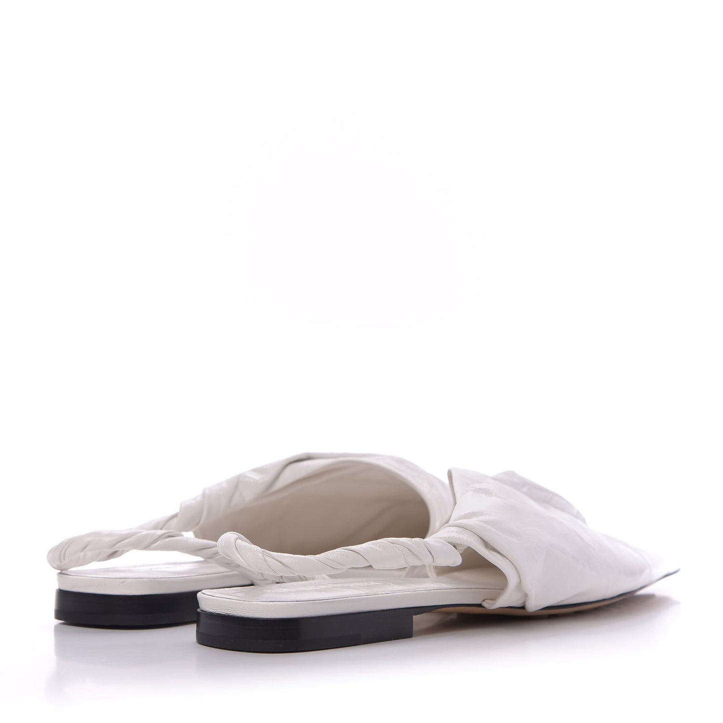Nappa BV Point Ballet Flat 40 White