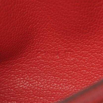 Hermes Chevre Mysore Bearn Gusset Wallet Bougainvillea 7 of 9