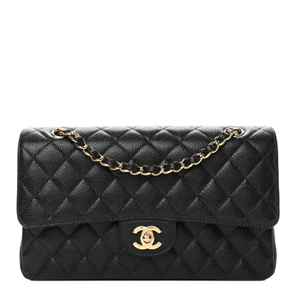 Chanel Caviar Quilted Medium Double Flap Black 1 of 4
