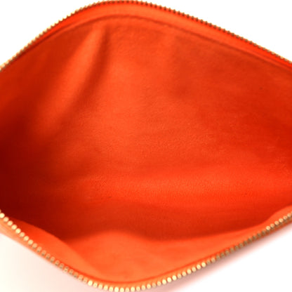 Louis Vuitton Epi Pochette Accessories 24 Mandarin 9 of 21