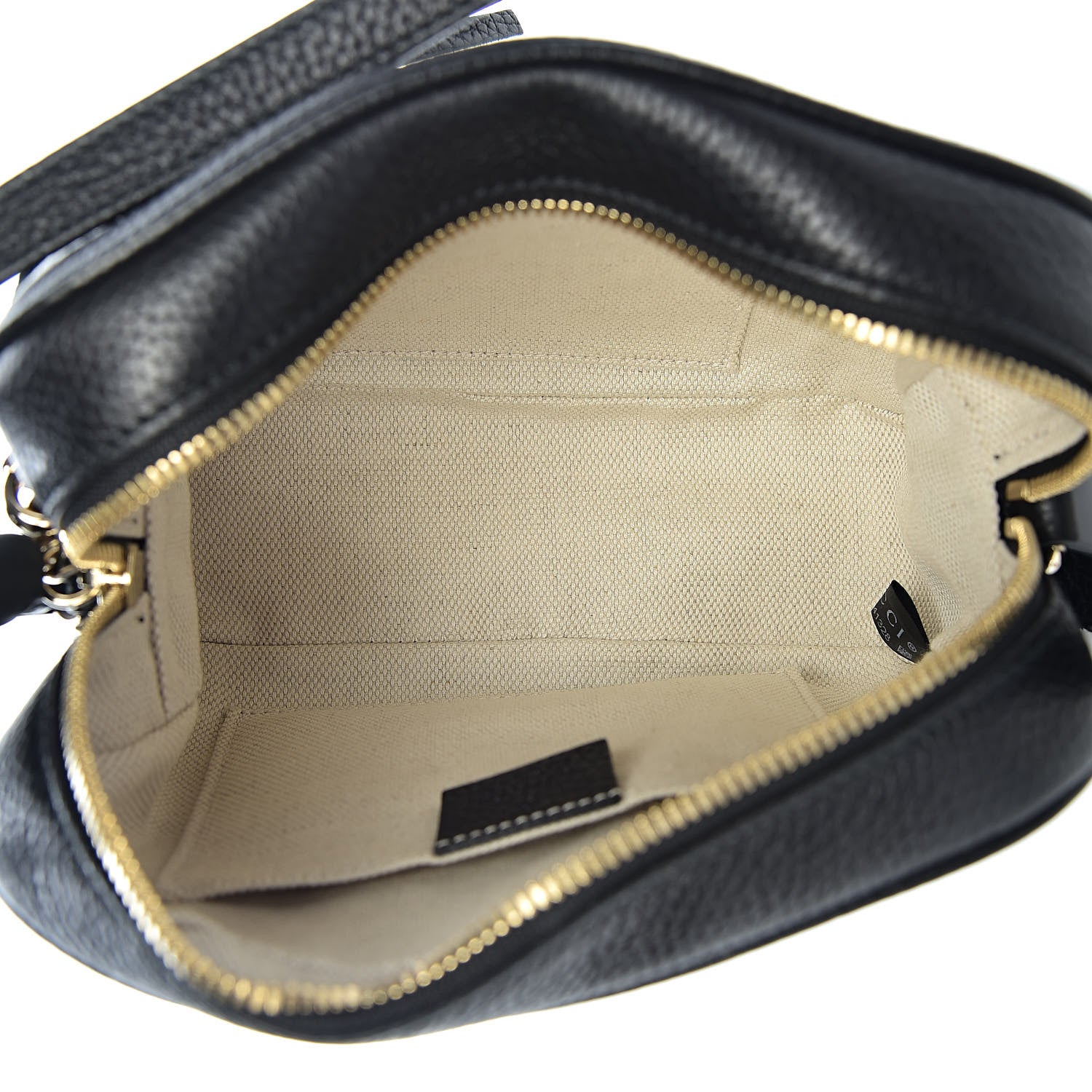 Gucci Pebbled Calfskin Small Soho Disco Bag Black 5 of 10